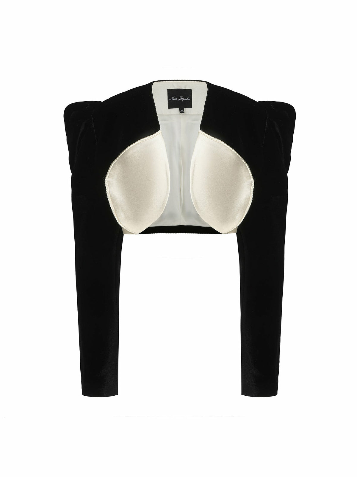 Wilma Velvet Jacket: Black Velvet Jacket for Cocktail Party | Nana Jacqueline