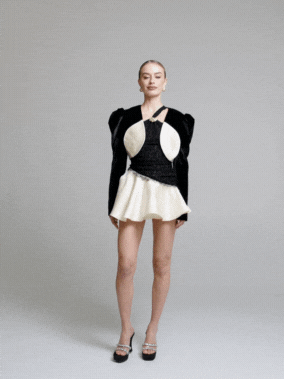 Wilma Velvet Jacket: Black Velvet Jacket for Cocktail Party | Nana Jacqueline