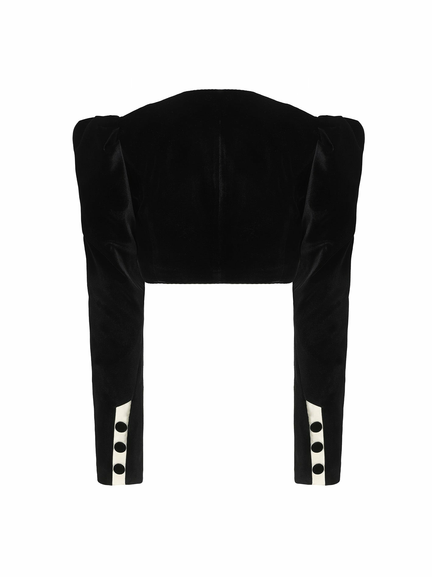 Wilma Velvet Jacket: Black Velvet Jacket for Cocktail Party | Nana Jacqueline