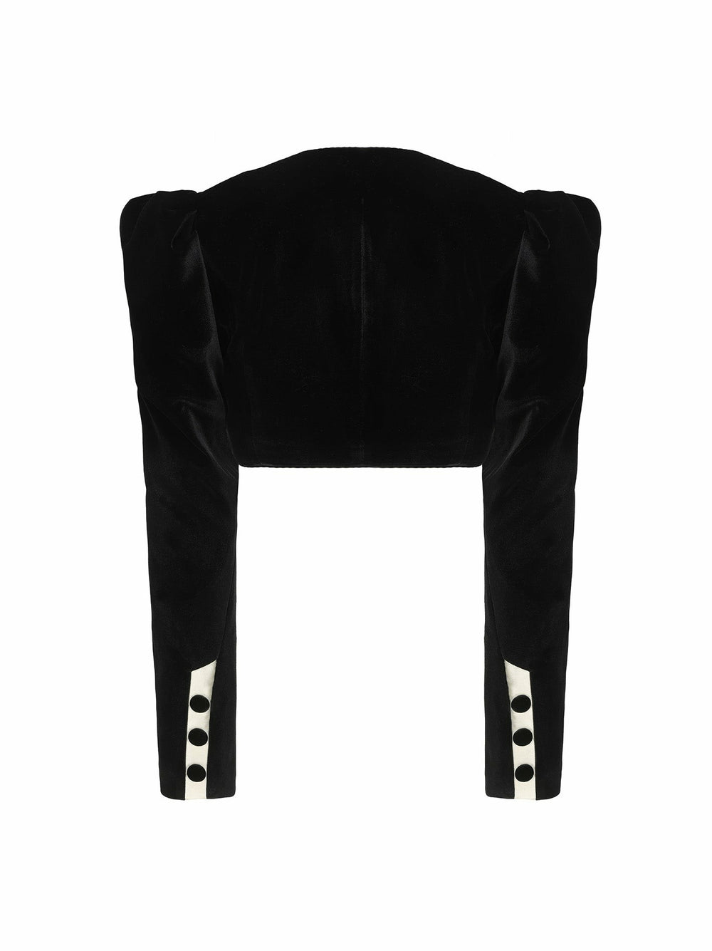 Wilma Velvet Jacket: Black Velvet Jacket for Cocktail Party | Nana Jacqueline