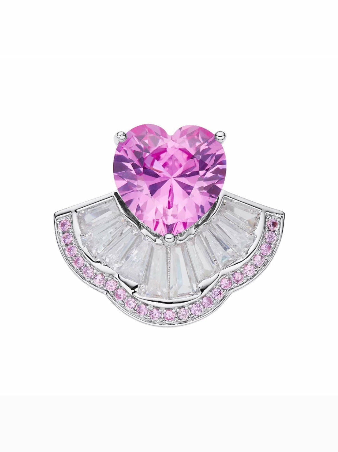 Emilia Heart Ring: Pink Ring for Gift Giving | Nana Jacqueline