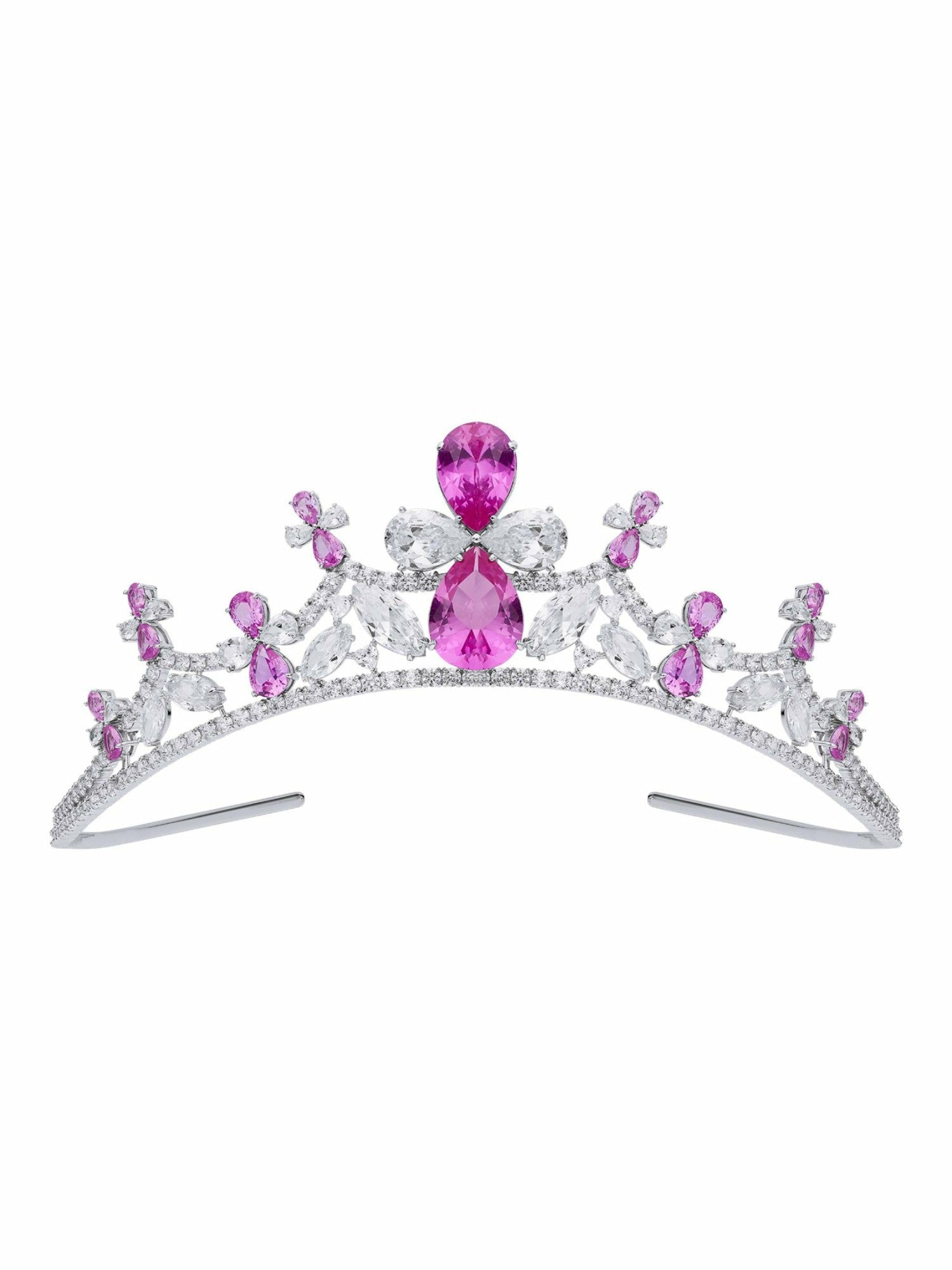 Keira Tiara: Pink Tiara for Bachelorette Party | Nana Jacqueline