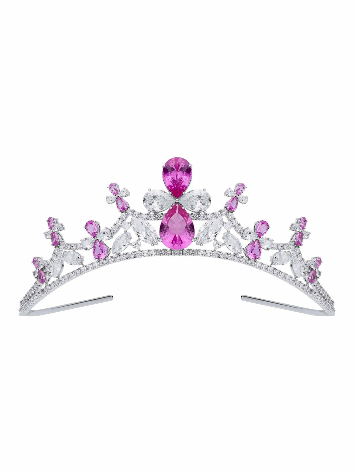 Keira Tiara: Pink Tiara for Bachelorette Party | Nana Jacqueline