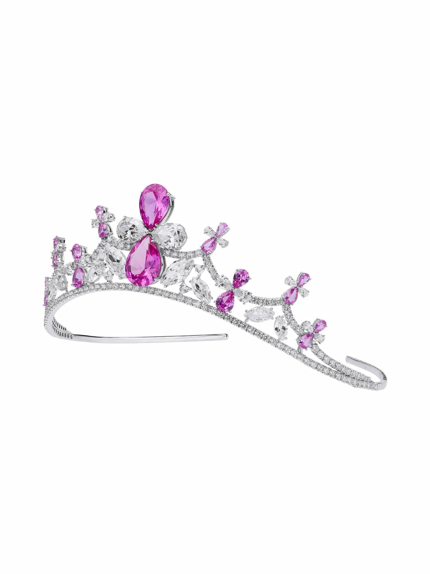 Keira Tiara: Pink Tiara for Bachelorette Party | Nana Jacqueline