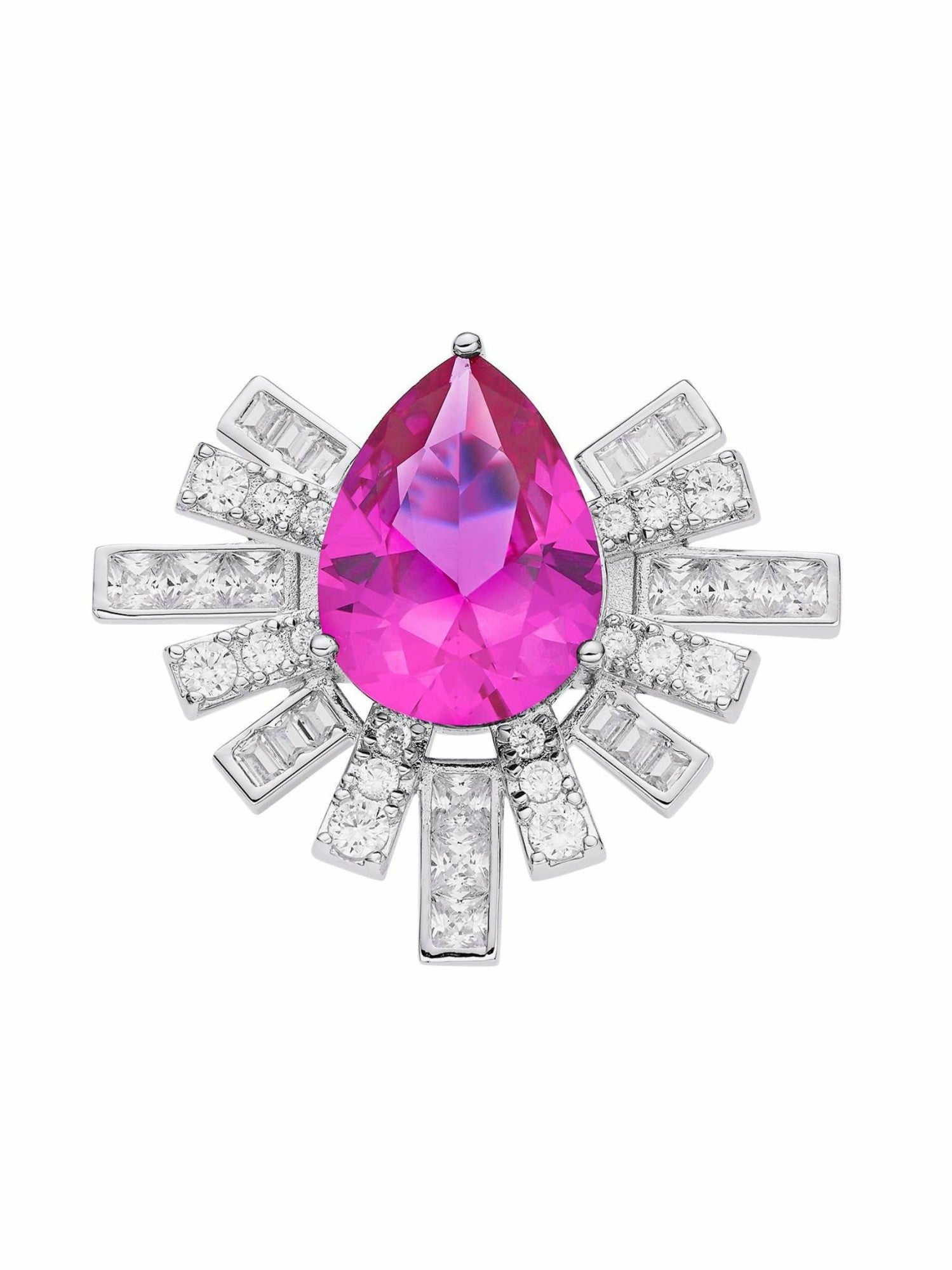 Keira Ring: Pink Ring for Cocktail Party | Nana Jacqueline
