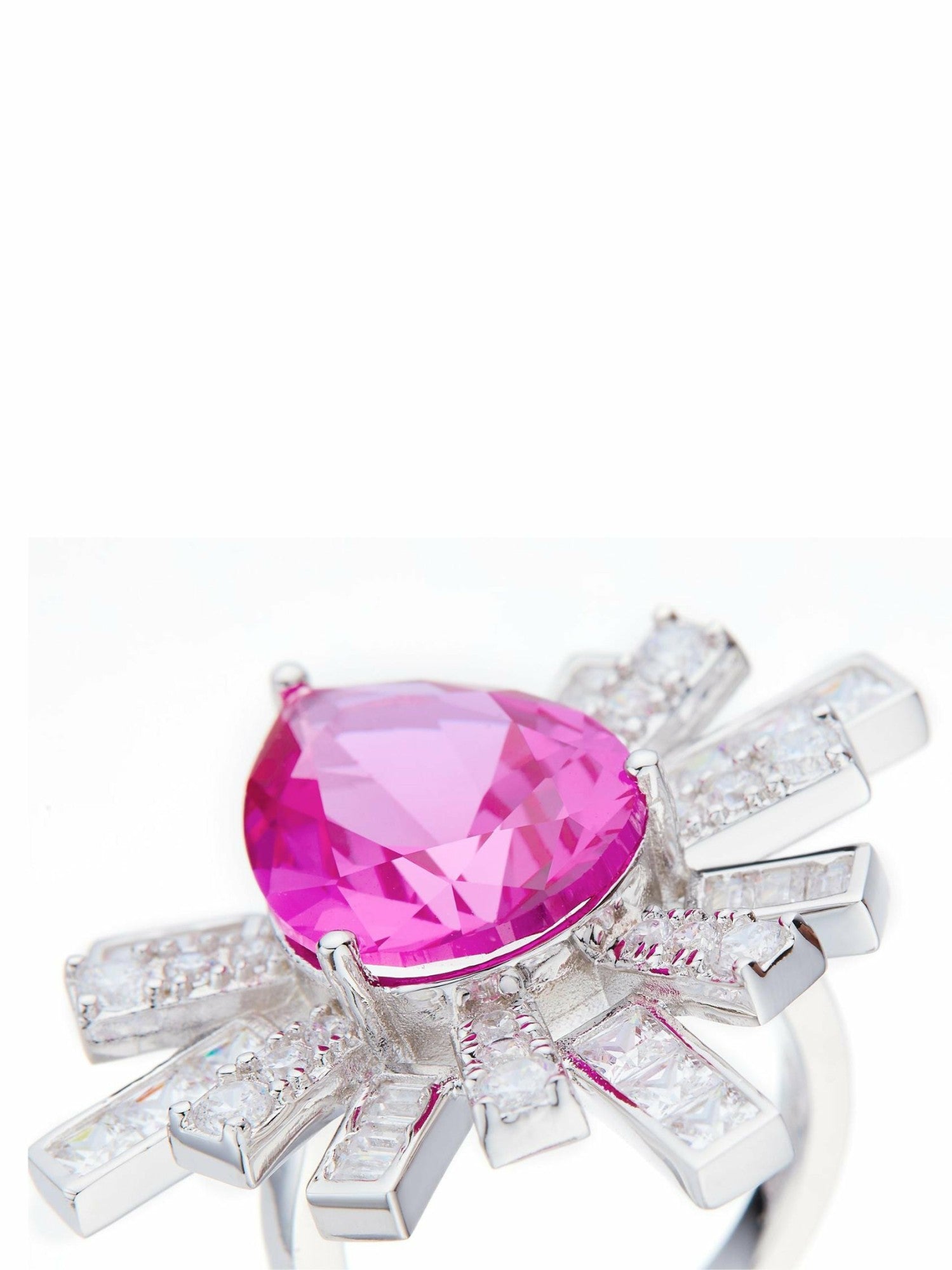 Keira Ring: Pink Ring for Cocktail Party | Nana Jacqueline