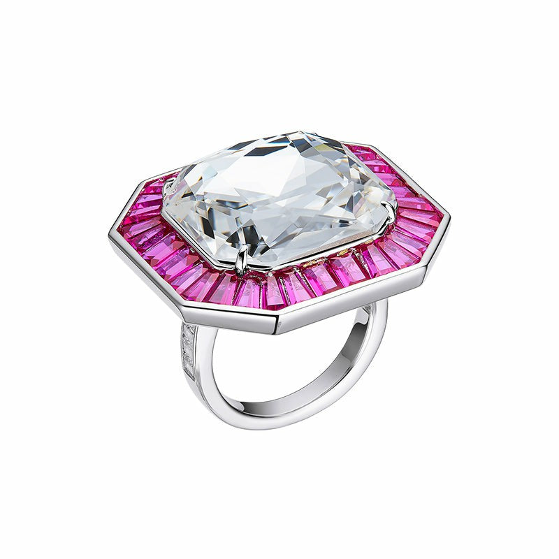 Teresa Ring: Pink Ring for Cocktail Party | Nana Jacqueline