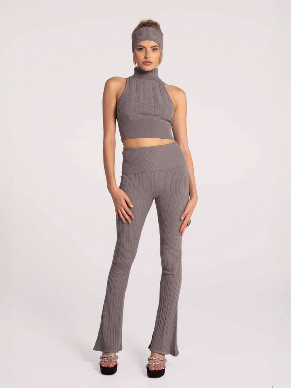 Morgan Pants: Grey Pants for Brunch | Nana Jacqueline