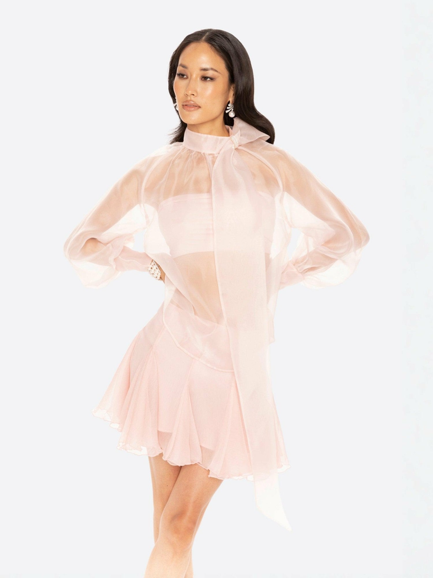 Evie Diamond Top: Pink Top for Date Night | Nana Jacqueline